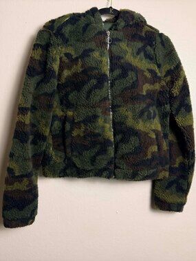 Full Tilt Camouflage Sherpa Hoodie
